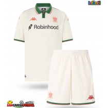Camisa de Futebol OGC Nice Equipamento Secundário Infantil 2025-26 Manga Curta (+ Calças curtas)